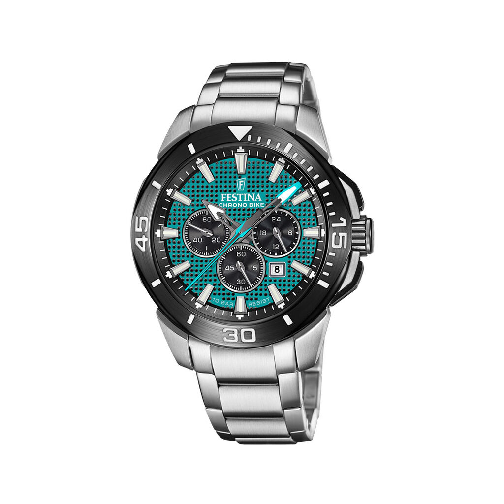 Montre Festina Chrono Bike Vert - Montres sport Homme | Marc Orian