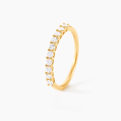 Alliance 1290 Or Jaune Diamant - Alliances duo Femme | Marc Orian