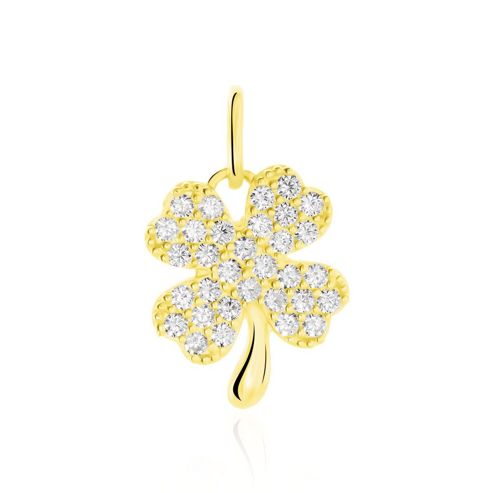 Pendentif Brewal Or Jaune Oxydes De Zirconium - Pendentifs Femme | Marc Orian