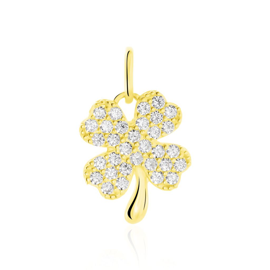 Pendentif Brewal Or Jaune Oxydes De Zirconium - Pendentifs Femme | Marc Orian