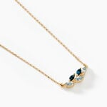 Collier Oc&eacute;an Or Jaune Topaze - Colliers avec pierres Femme | Marc Orian
