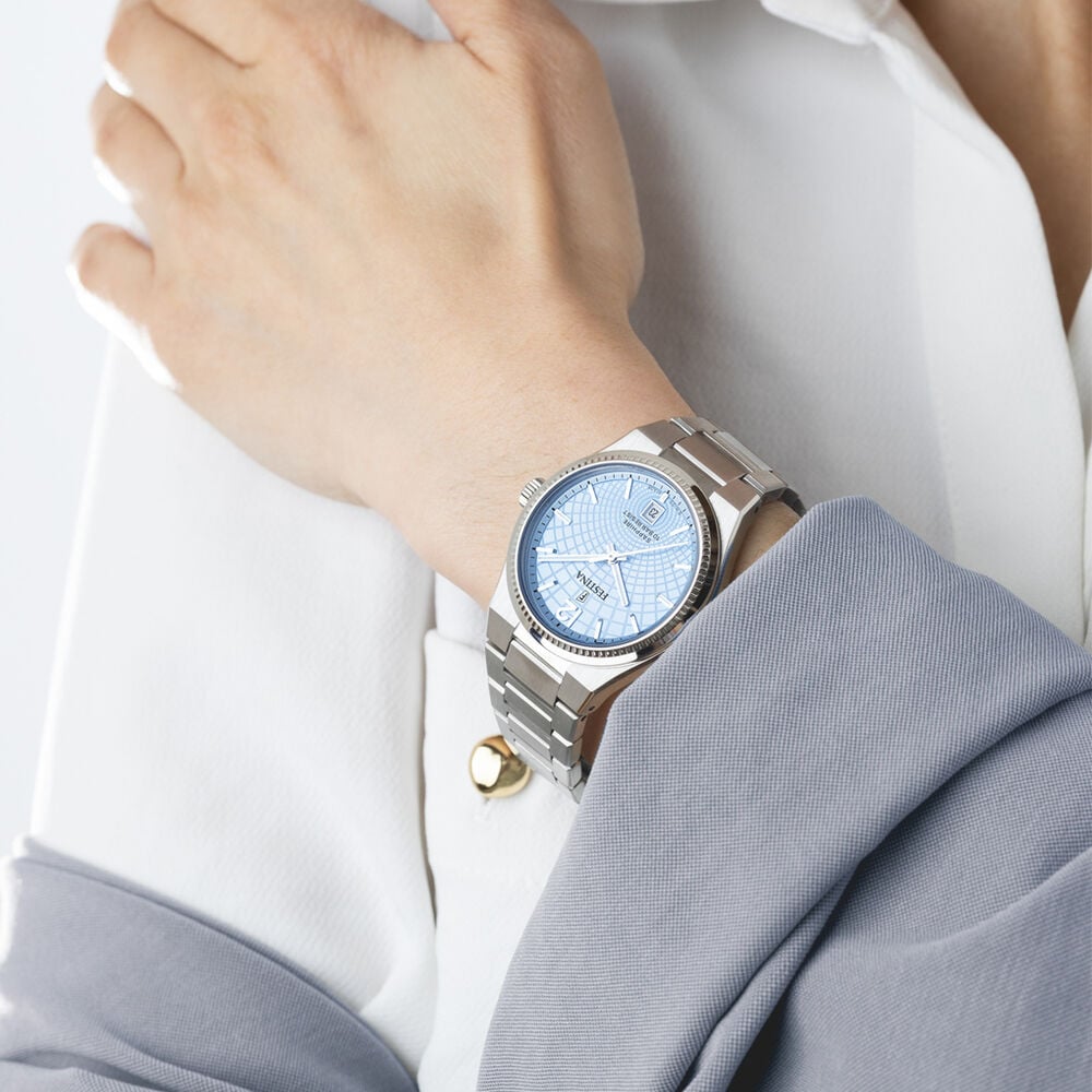 Montre Festina Swiss Made Bleu Sky - Montres étanches Femme | Marc Orian