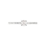 Bague Solitaire Or Blanc Nyala Diamants - Parures de mariage Femme | Marc Orian