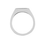 Bague Phebus Him Auxence Acier Blanc - Bijoux personnalis&eacute;s Homme | Marc Orian