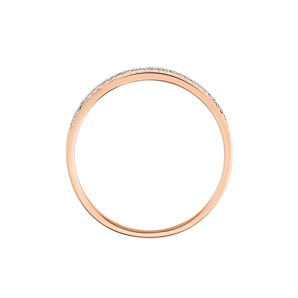 Bague Belindalan Or Bicolore Diamant - Parures de mariage Femme | Marc Orian