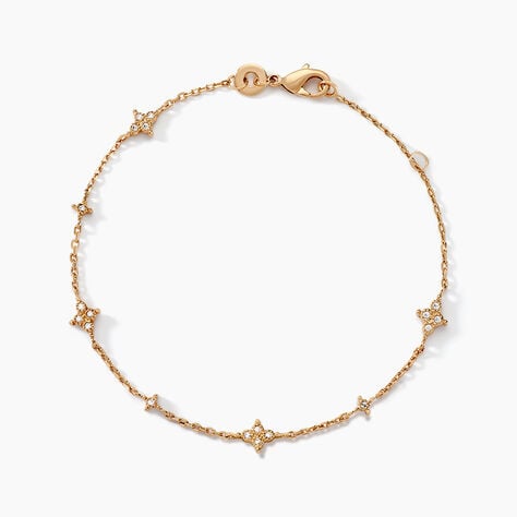 Bracelet Ziha Plaqué Or Jaune Oxyde De Zirconium - Bracelets fantaisie Femme | Marc Orian