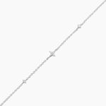 Bracelet Astria Argent Blanc Oxyde De Zirconium - Bracelets fantaisie Femme | Marc Orian