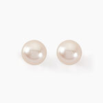 Boucles D'oreilles Suki Or Jaune Perle De Culture - Puces Femme | Marc Orian