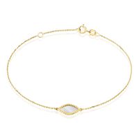 Bracelet Silma Or Jaune Nacre
