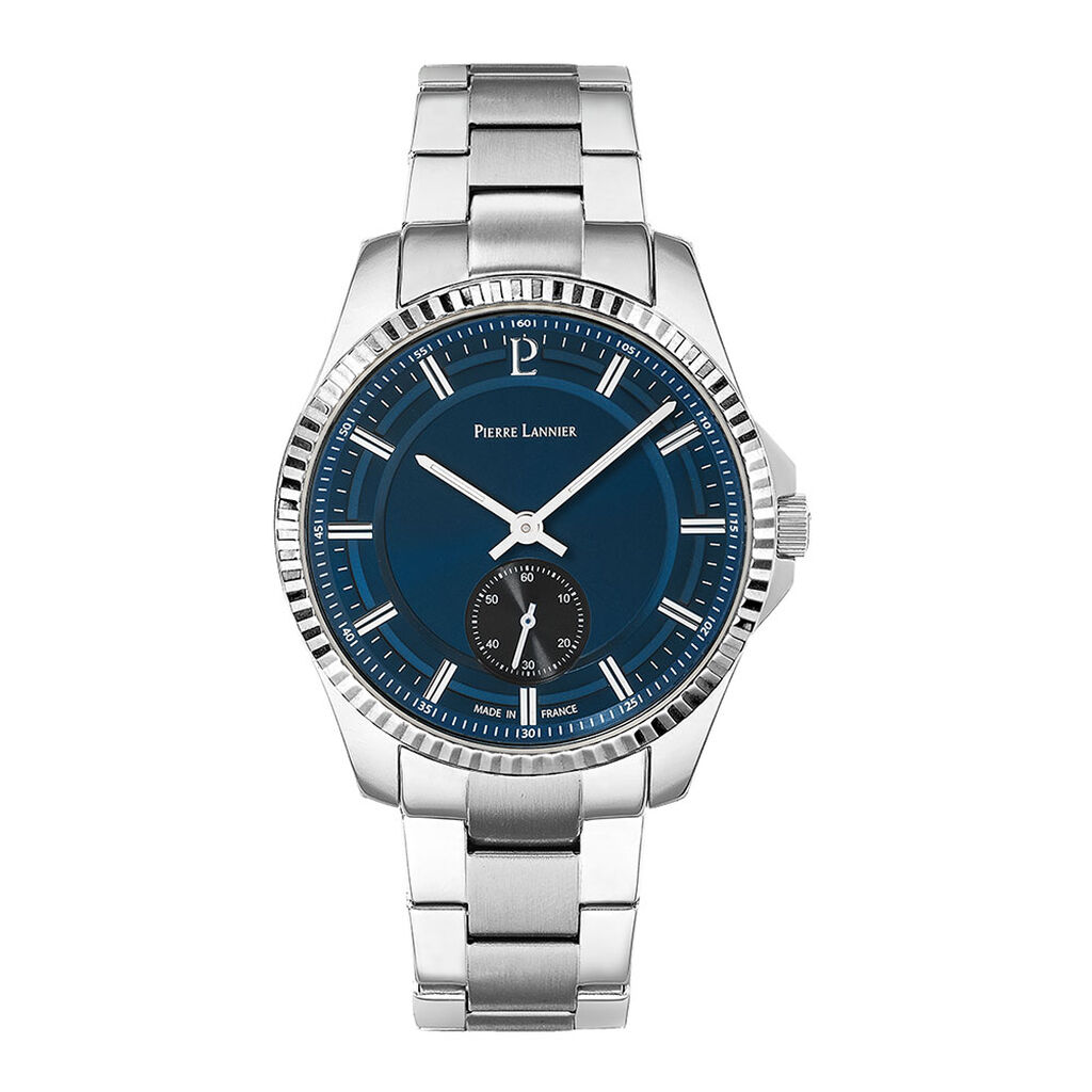 Montre Pierre Lannier Metropolitain Bleu - Montres étanches Homme | Marc Orian