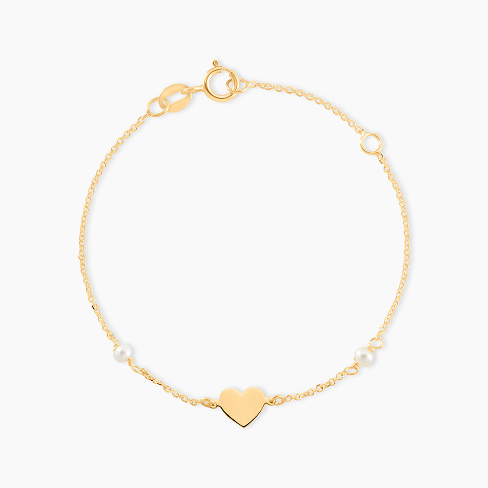 Bracelet Theotima Or Jaune Perle De Culture - Bracelets cha&icirc;nes Enfant | Marc Orian