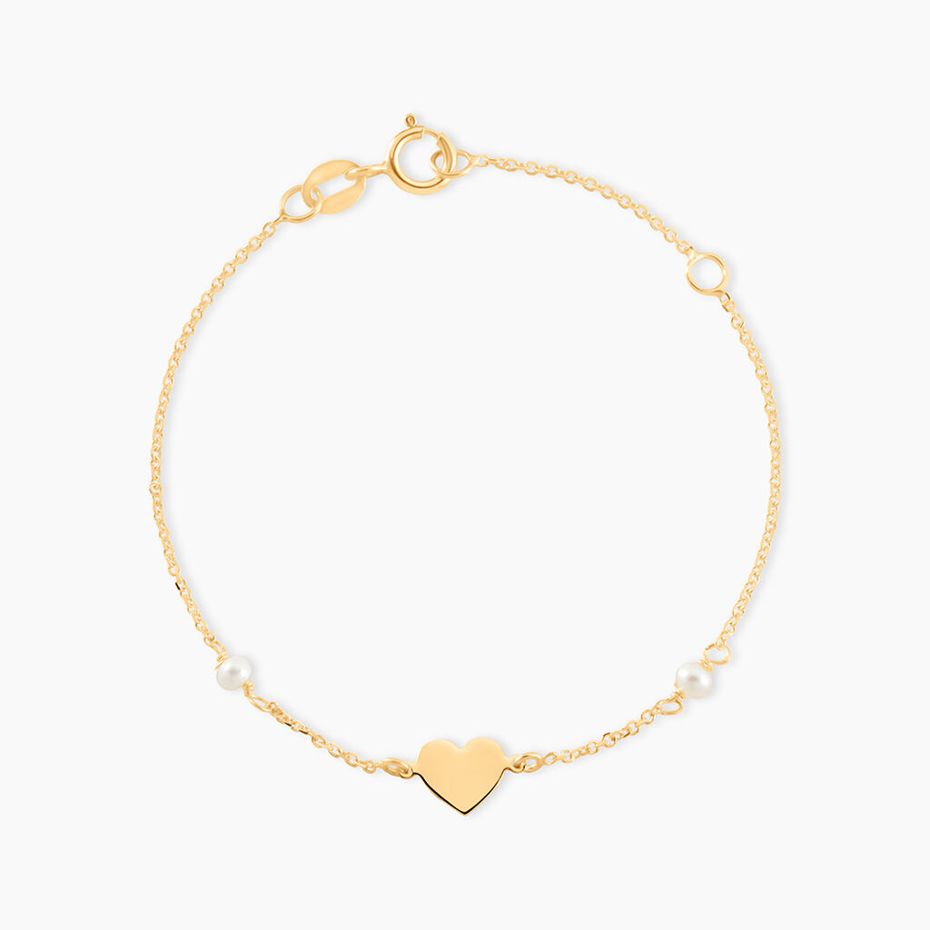 Bracelet Theotima Or Jaune Perle De Culture - Bracelets cha&icirc;nes Enfant | Marc Orian