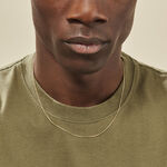 Cha&icirc;ne Igoa Maille For&ccedil;at Diamantee Or Jaune - Chaines Unisex | Marc Orian