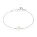 Bracelet Franz Argent Blanc Cristaux De Swarovski - Bracelets chaînes Femme | Marc Orian