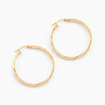 Cr&eacute;oles Youri Or Jaune - Cr&eacute;oles Femme | Marc Orian