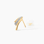 Boucles D'oreilles Puces Melia Or Jaune Diamant - Pendantes Femme | Marc Orian