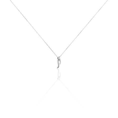 Collier Tylane Or Blanc Diamant - Colliers Femme | Marc Orian