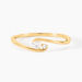 Bague Uthman Or Jaune Diamant Synthétique - Solitaires Femme | Marc Orian