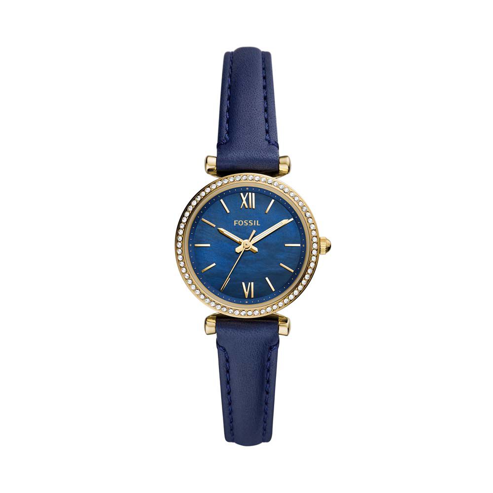 Montre Fossil Carlie Mini Bleu - HIMFJQB4980 • Marc Orian | Bijouterie en  ligne