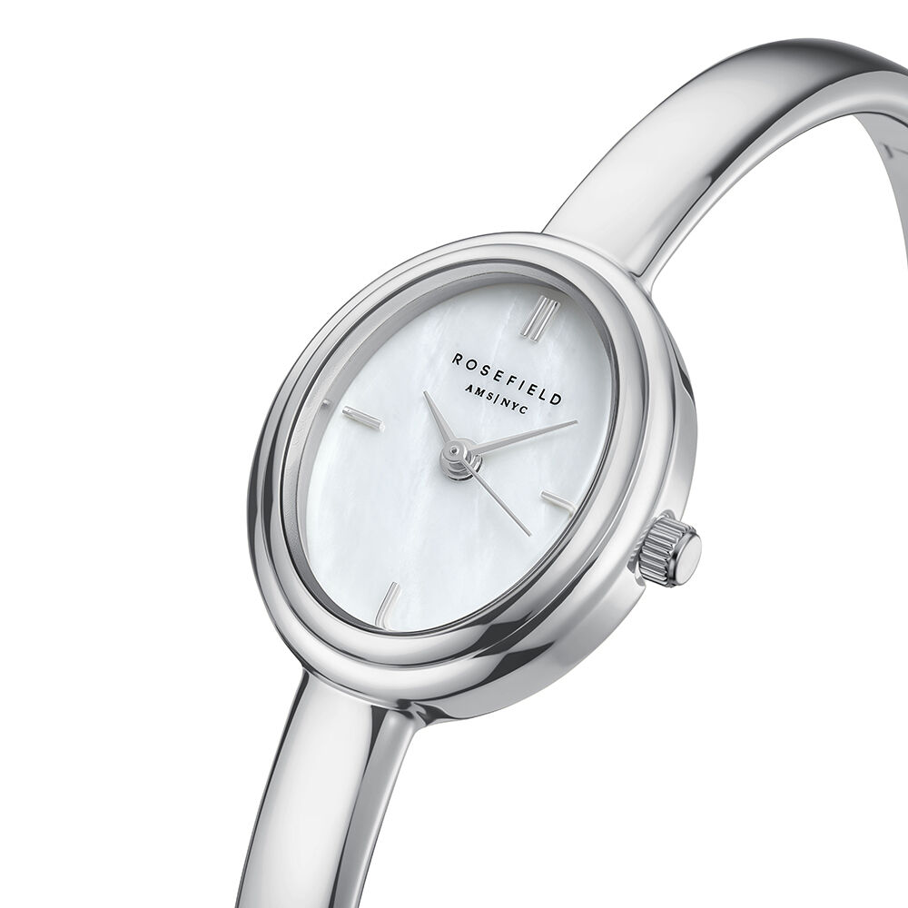 Montre Rosefield Studio Bangle Nacre Blanche - Montres &eacute;tanches Femme | Marc Orian