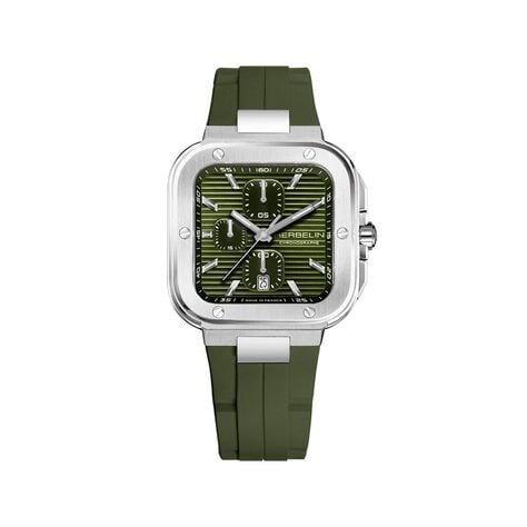 Montre Herbelin Cap Camarat Square Kaki - Montres &eacute;tanches Homme | Marc Orian