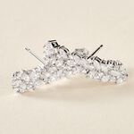Bijoux D'oreilles Argent Blanc Precieux Flocon Oxyde De Zirconium - Piercings d'oreilles Femme | Marc Orian