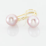 Boucles D'oreilles Pendantes Baroque Or Jaune Perle De Culture - Boucles d'oreilles mariage Femme | Marc Orian