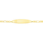Bracelet Identit&eacute; Bartolomee Or Jaune - Gourmettes Enfant | Marc Orian