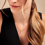 Collier Aurore Acier Dor&eacute; &eacute;clair Cristal - Colliers avec pierres Femme | Marc Orian