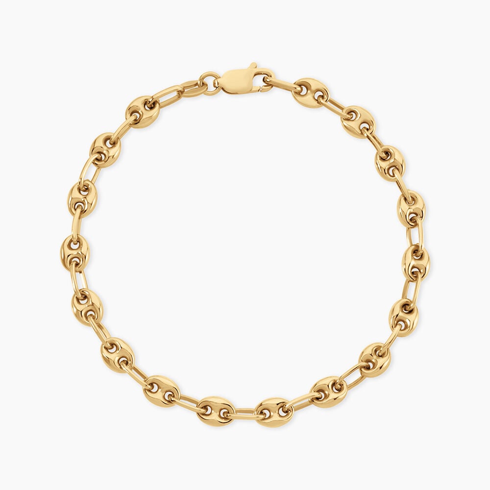 Bracelet Dami Argent Dor&eacute; A L'Or 750/1000 - Bracelets cha&icirc;nes Homme | Marc Orian