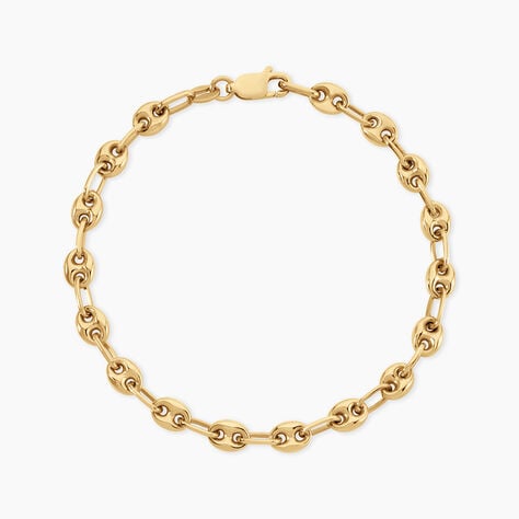 Bracelet Dami Argent Dor&eacute; A L'Or 750/1000 - Bracelets cha&icirc;nes Homme | Marc Orian