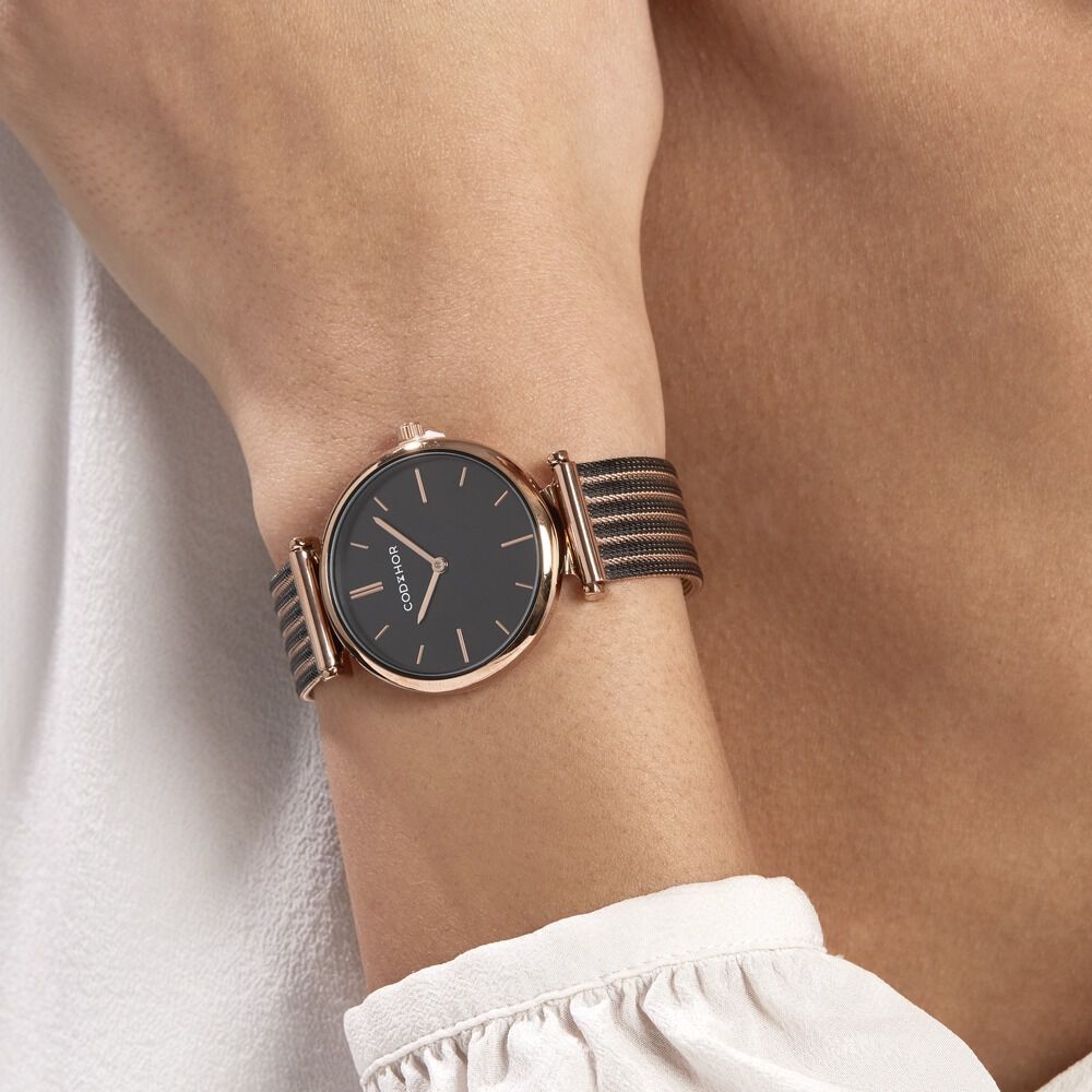 Montre Codhor Nidia Noir - Montres étanches Femme | Marc Orian
