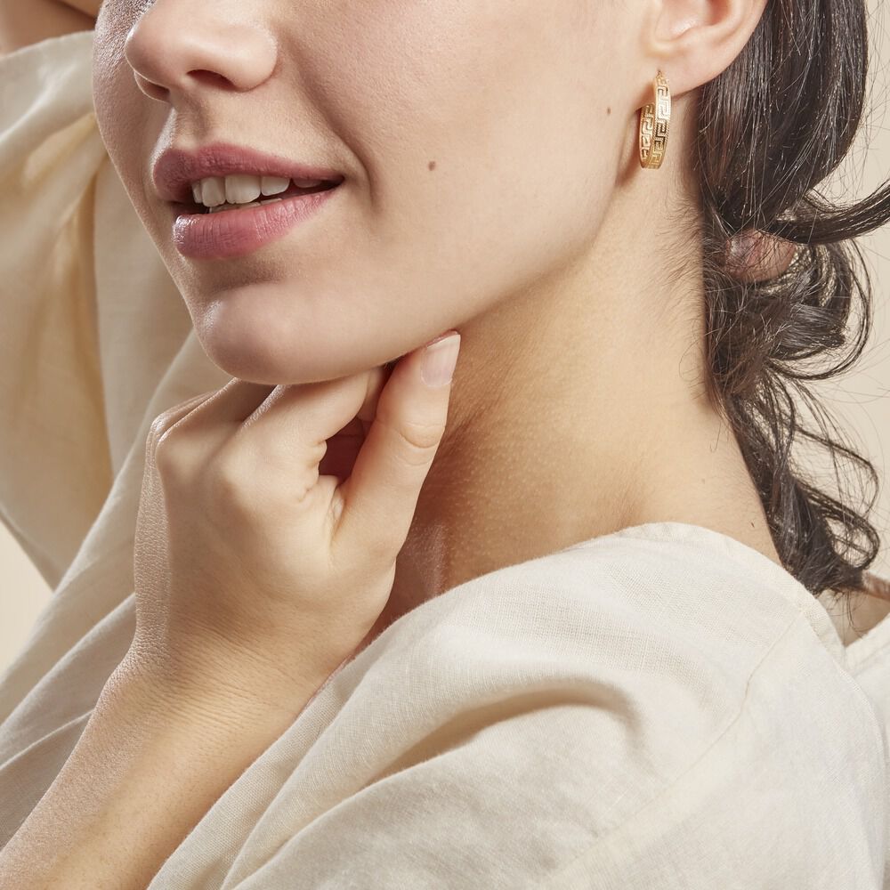 Créoles Ugenie Or Jaune - Créoles Femme | Marc Orian