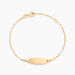 Bracelet Identitée Esmaelle Or Jaune - Gourmettes Enfant | Marc Orian