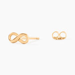 Boucles D'oreilles Puces Ajna Plaqu&eacute; Or Jaune - Puces Femme | Marc Orian