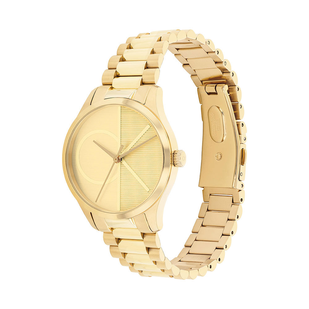 Montre Calvin Klein Iconic Doré - Montres étanches Femme | Marc Orian
