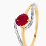 Bague Or Jaune Katalin Rubis - Bagues vintage Femme | Marc Orian