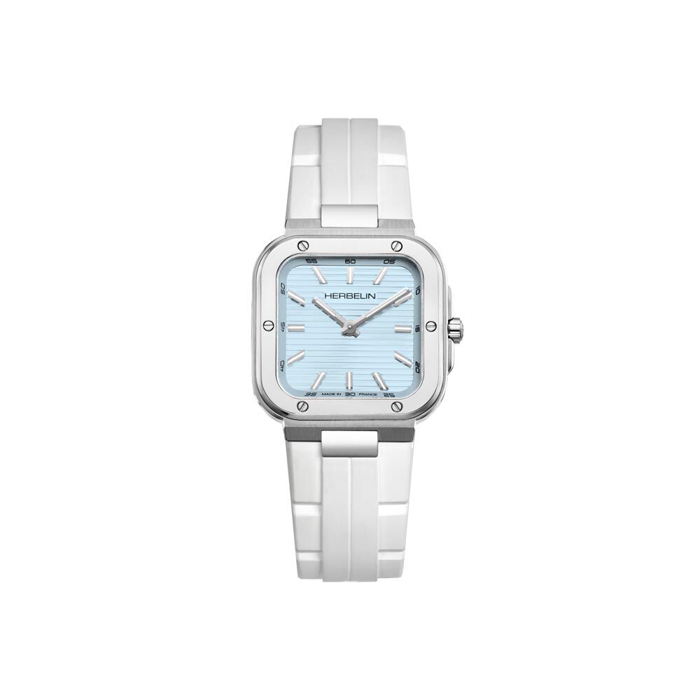 Montre Herbelin Cap Camarat Square Bleu Sky - Montres &eacute;tanches Femme | Marc Orian