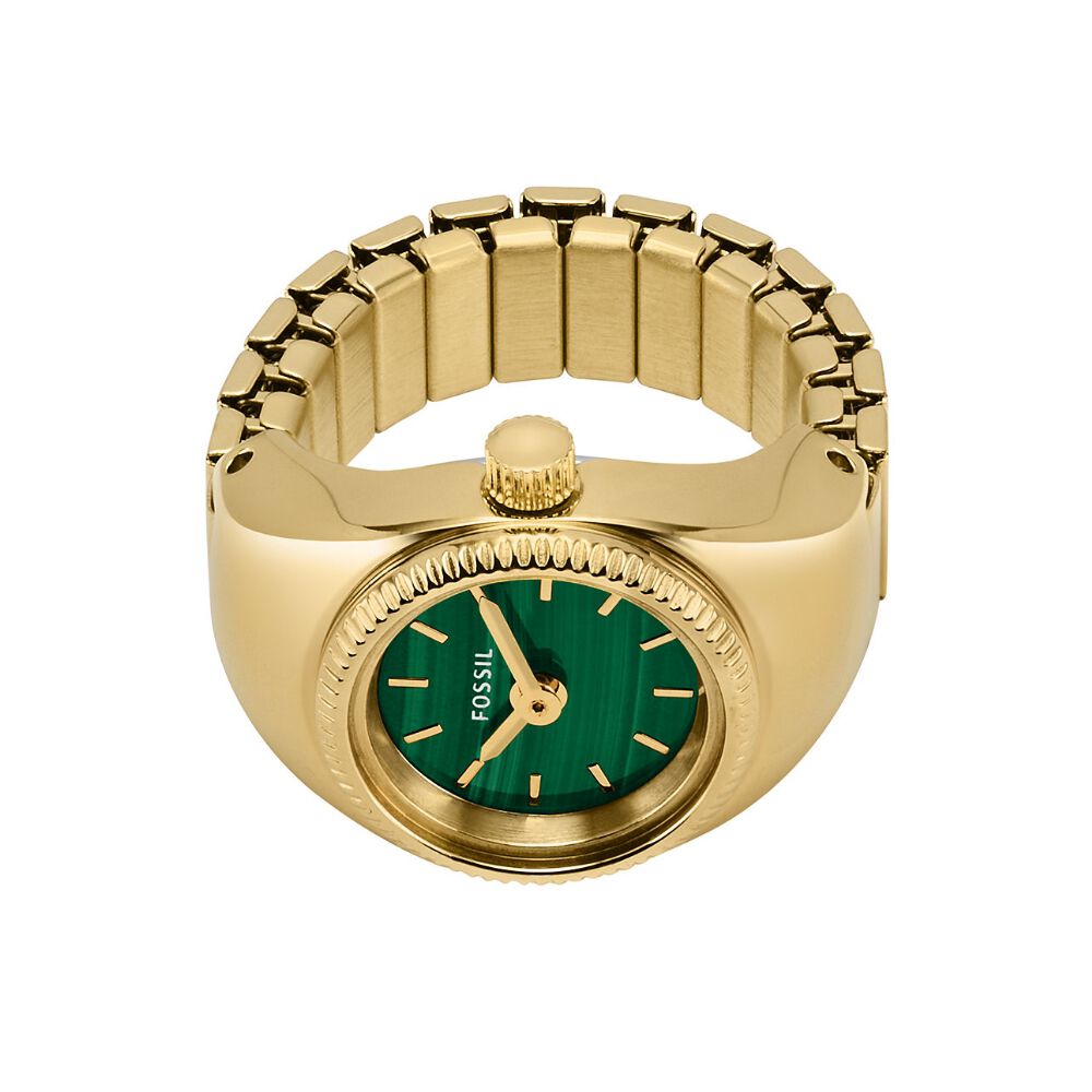 Montre Fossil Watch Ring Vert - Montres &eacute;tanches Femme | Marc Orian