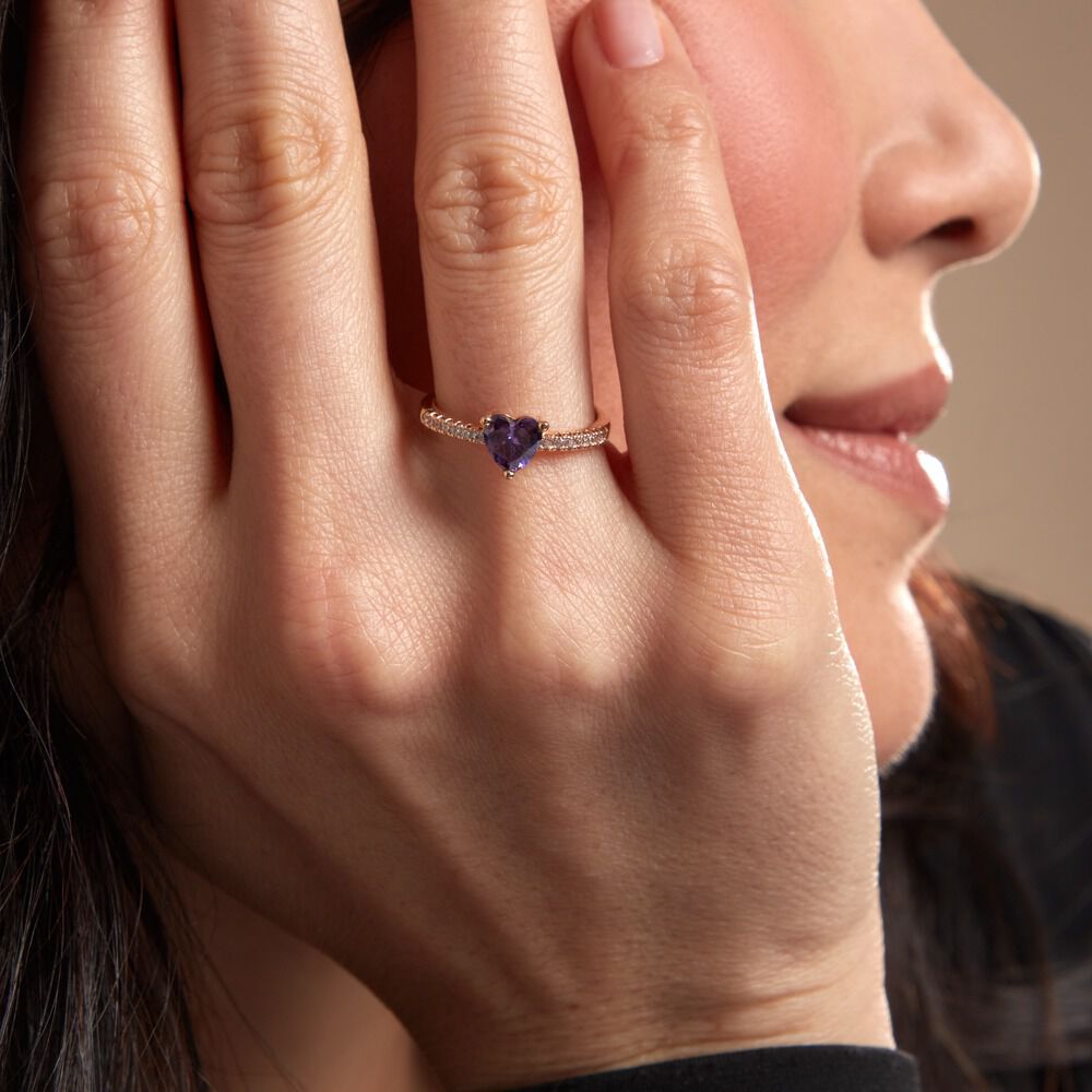 Bague Crush Plaqué Or Jaune Oxyde De Zirconium - Solitaires Femme | Marc Orian