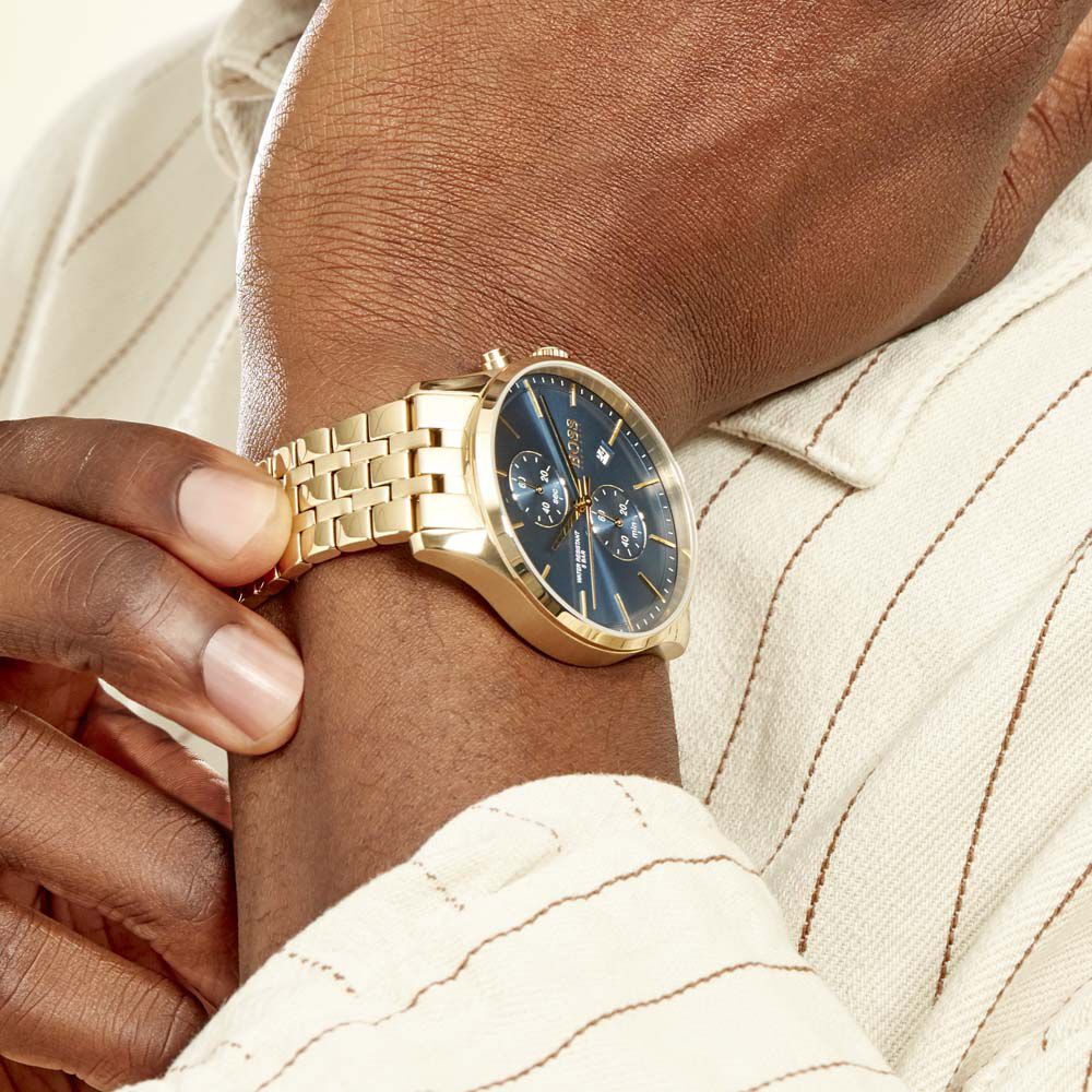 Montre Boss Associate Bleu HIMHJ1B1150 Marc Orian Bijouterie