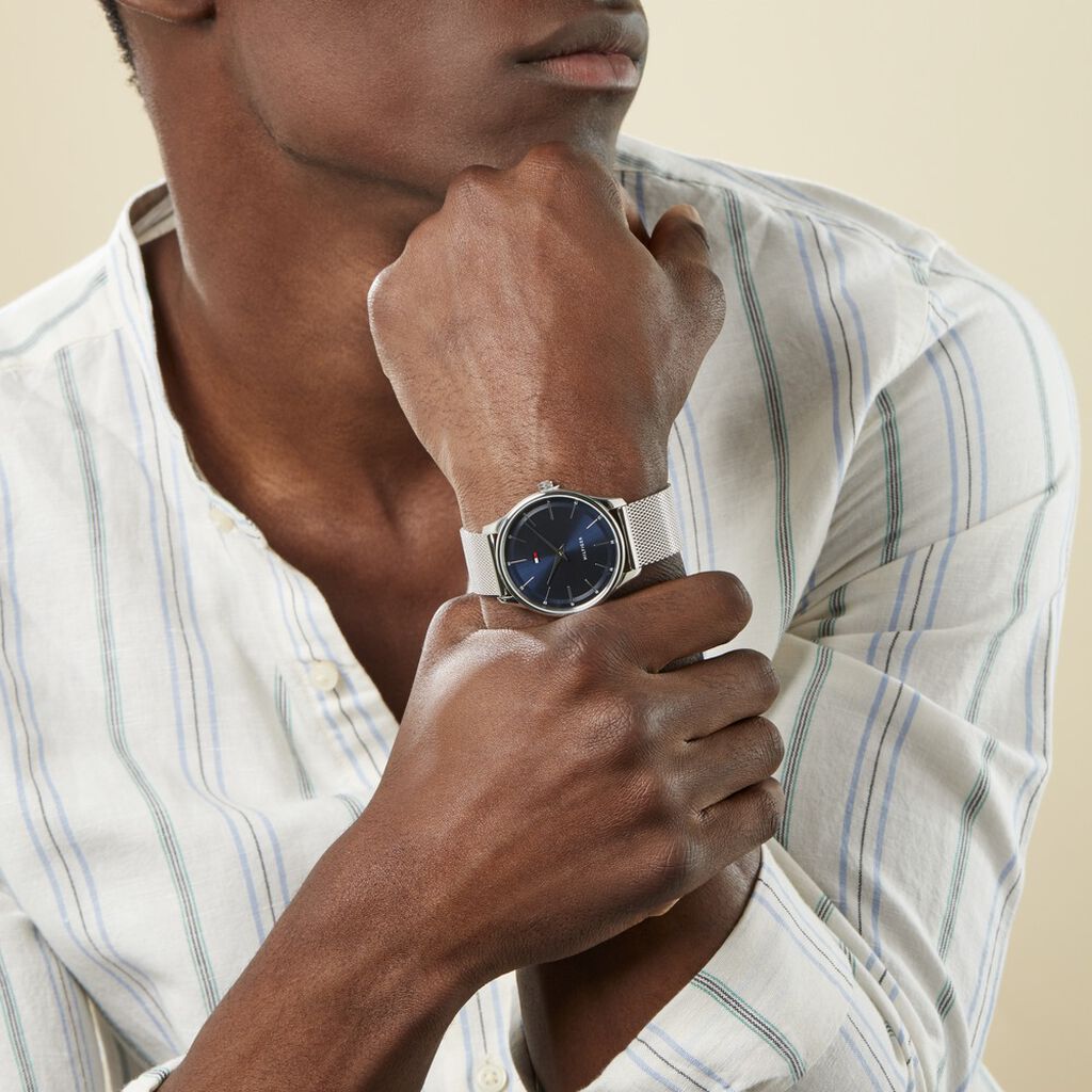 Montre Tommy Hilfiger Adrian Bleu - Montres classiques Homme | Marc Orian