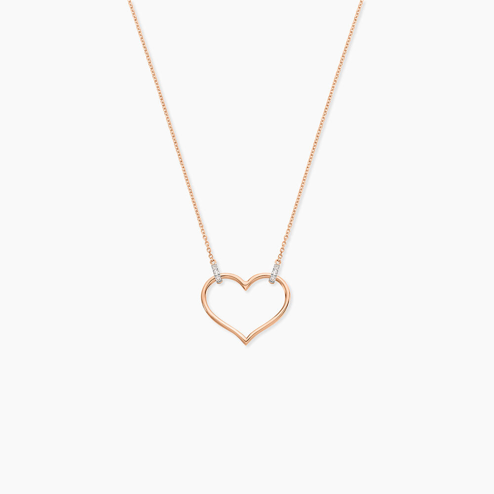 Collier Laila Or Rose Diamant - Colliers avec pierres Femme | Marc Orian