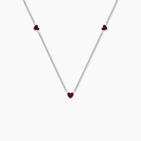 Collier Griotte Argent Blanc - Colliers fantaisie Femme | Marc Orian