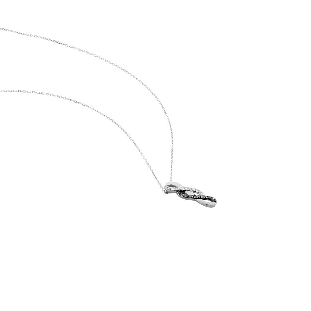 Collier Callune Or Blanc Diamant - Colliers avec pierres Femme | Marc Orian