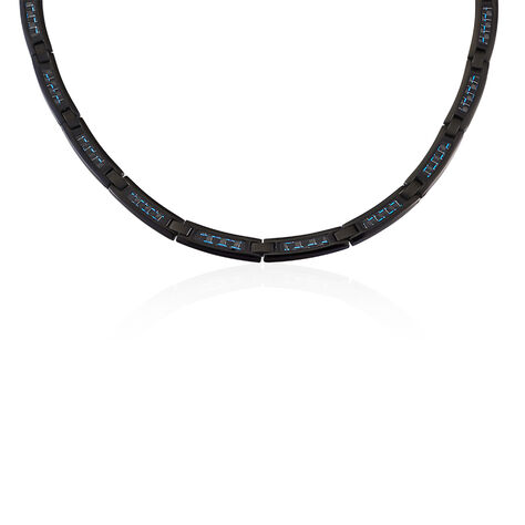 Collier Phebus Him Casual Acier Noir - Colliers Homme | Marc Orian