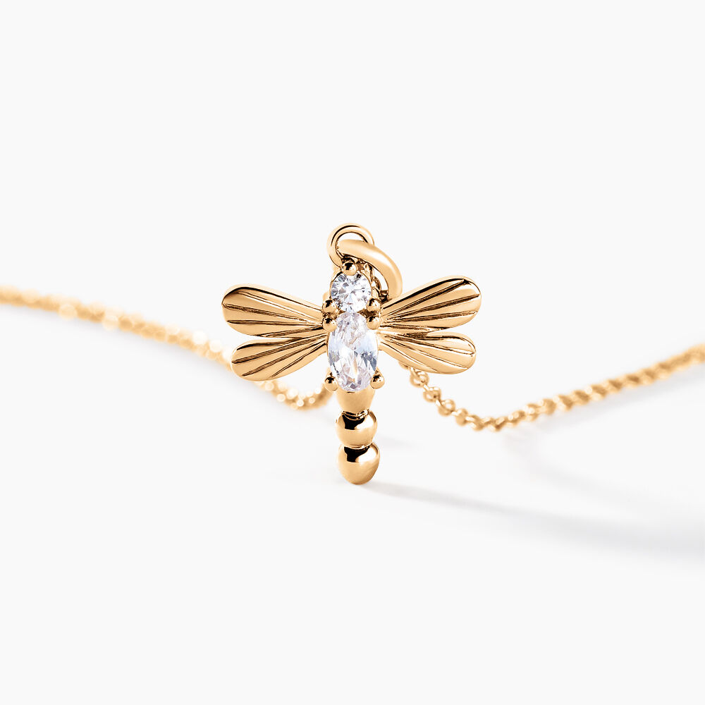 Collier Dixie Plaqué Or Doré Oxyde De Zirconium - Colliers avec pierres Femme | Marc Orian