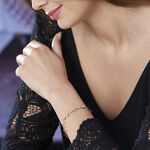 Bracelet Alejo Maille Fantaisie Or Bicolore - Bracelets cha&icirc;nes Femme | Marc Orian