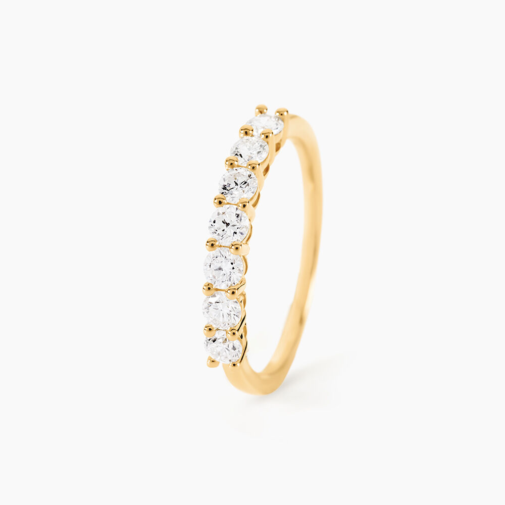 Alliance 2150 Or Jaune Diamant - Alliances duo Femme | Marc Orian