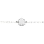 Bracelet Argent Blanc Paros - Bracelets fantaisie Femme | Marc Orian